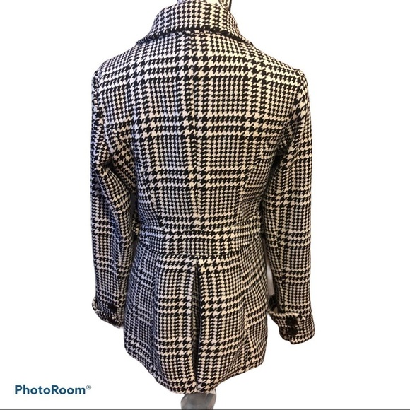 CANDIES houndstooth black & white jacket/blazer - Picture 7 of 9